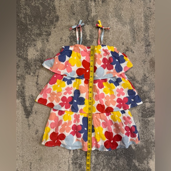 NWT Mud Pie Multicolor Ruffle Dress - Picture 6 of 6